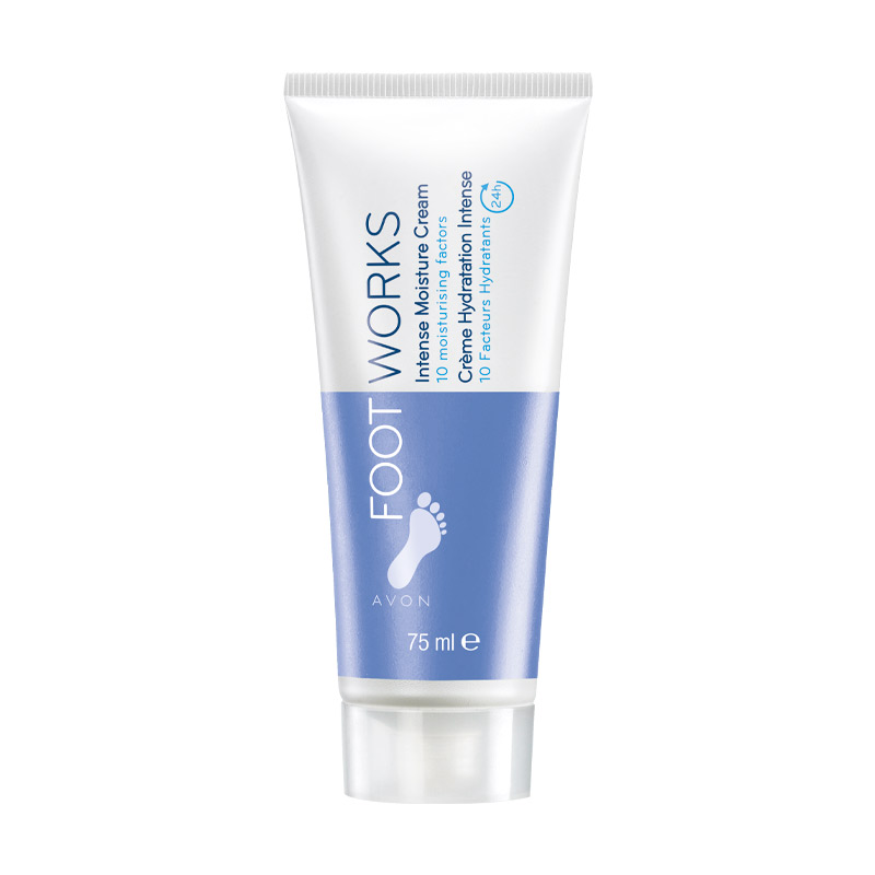 Crème Hydratante Nourrissante Avon Footworks Chocolat & Noisette - 75 Ml - Neuf
